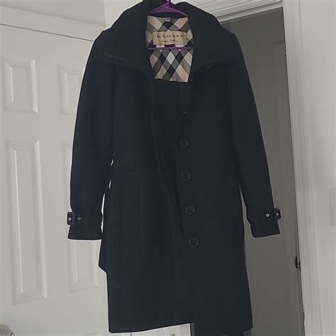 burberry gibbsmoore coat saks|saks Burberry wool.